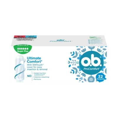 Afbeelding van o.b. ProComfort Super Plus 32 stuks
