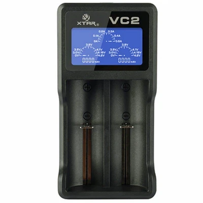Afbeelding van USB lader met 2 slots groot display, tot 0,5 Ah laadstroom