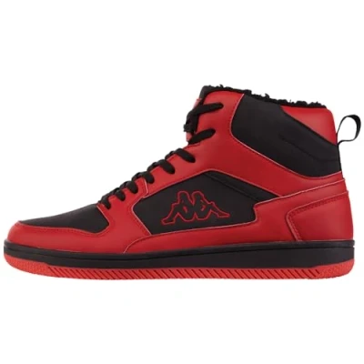 Afbeelding van Kappa Unisex Sneaker 243374 Red/Black 39