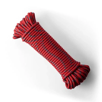 Afbeelding van SNURO Polypropyleen Touw (6mm, 20M) met sterk PP materiaal voor hoge stabiliteit Stevig en lichtgewicht paracord outdoor, survival &amp; tuin, beschikbaar in verschillende diktes sterktes