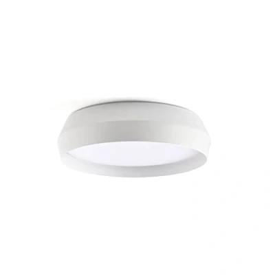 Afbeelding van Faro Shoku 350 Wit, Witte Wand /Plafondlamp 24W 2700K