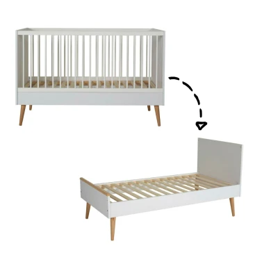 Afbeelding van Quax Doorgroeiledikant Cocoon Ice White 70 x 140