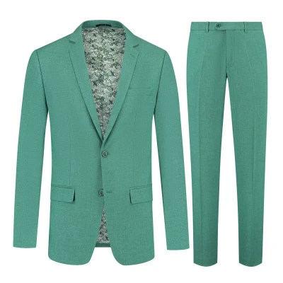 Afbeelding van GENTS Pak ceder groen 58