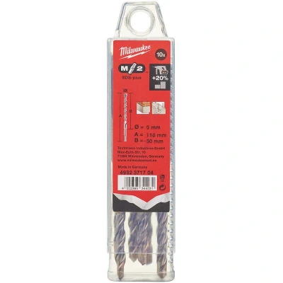 Afbeelding van Sds Plus Hamerboor M/2 6 X 110 Mm (10 Stuks)
