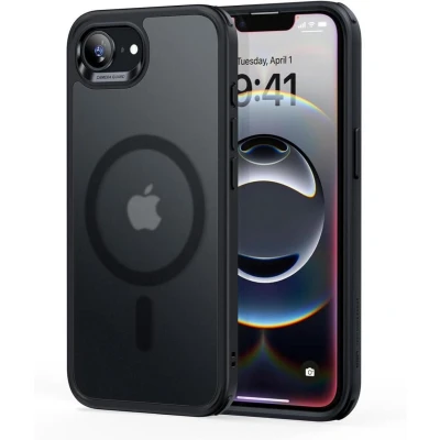 Afbeelding van ESR Classic Hybrid HaloLock Backcover Apple iPhone 16e Zwart Inductieve lading, MagSafe compatible, Stootbestendig