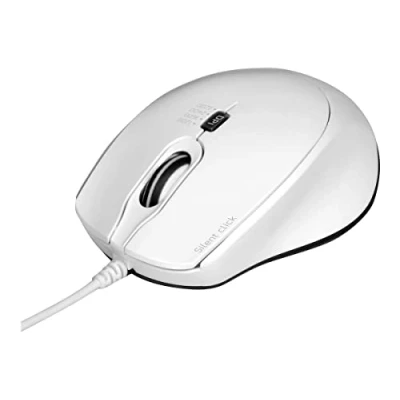 Afbeelding van Port Connect USB A en C muis, stil, compact, wit