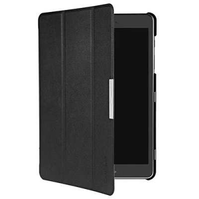 Afbeelding van EasyAcc Ultra Slim Case voor de Samsung Galaxy Tab A 9.7 met standaard functie en automatische slaapfunctie PU Leather Black