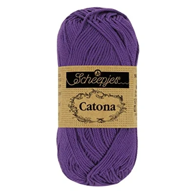 Afbeelding van Scheepjes Catona 10gr 521 Deep Violet