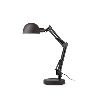 Afbeelding van Faro Lighting Baobab 1 Licht Bureaulamp Zwart, E14