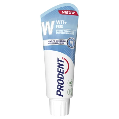 Afbeelding van Prodent Tandpasta wit + fris