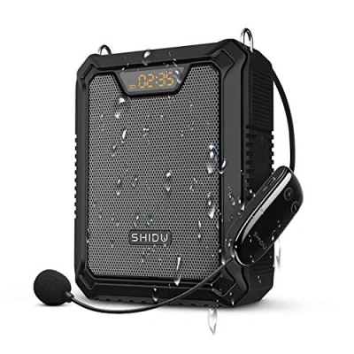 Afbeelding van SHIDU Spraakversterker 30 W Draagbare bluetooth luidspreker