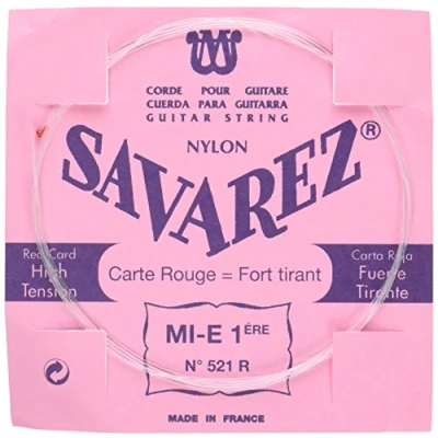 Afbeelding van Savarez snaren voor klassieke gitaar Traditional Concert 521R enkele standaard E geschikt 520F, 520P, 520R, 520P3