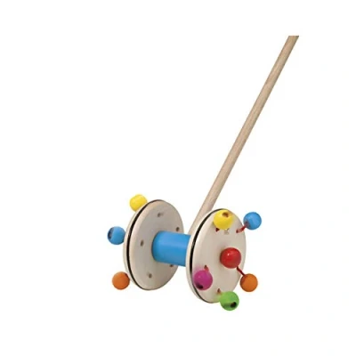 Afbeelding van Selecta Houten Loopstok Roller 10 cm 62028