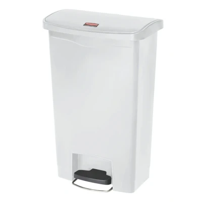 Afbeelding van Rubbermaid Slim Jim Front Step Wit Inhoud: 50 liter