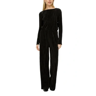 Afbeelding van s.Oliver MIT Plisseefalten Jumpsuit, Dames, Maat: 38, Schwarz