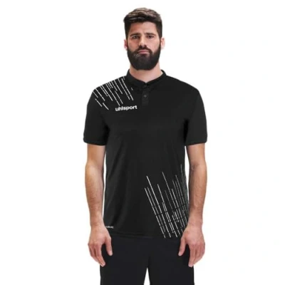Afbeelding van Uhlsport Score 26 Polo Heren Zwart / Wit Maat: 4XL