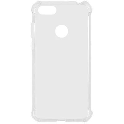 Afbeelding van Motorola Moto E6 Play Hoesje Siliconen en TPU (zacht) iMoshion Softcase/Backcover Transparant Telefoonhoesje