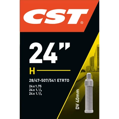 Afbeelding van CST Binnenband 24X1.75 1 3/8 Blitz 40MM 28/47 507/541 (DV40)