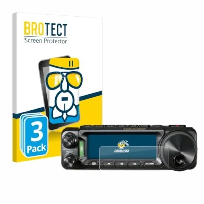 Afbeelding van BROTECT Screenprotector voor Yaesu FT 891 Folie Beschermfolie Beschermglas transparant (3 Stuks)