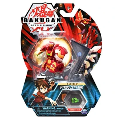 Afbeelding van Bakugan, Pyrus Zentaur, 2&quot; lang verzamelbaar transformerend wezen, voor kinderen vanaf 6 jaar
