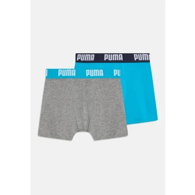Afbeelding van Puma BOYS Everyday Basic 2 PACK Onderbroeken voor kinderen, Maat: 158 164, Grey/blue