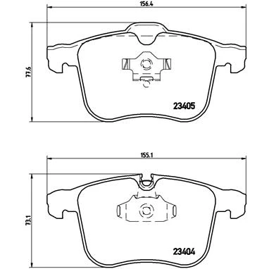 Afbeelding van Brembo Remblokset P 59 049