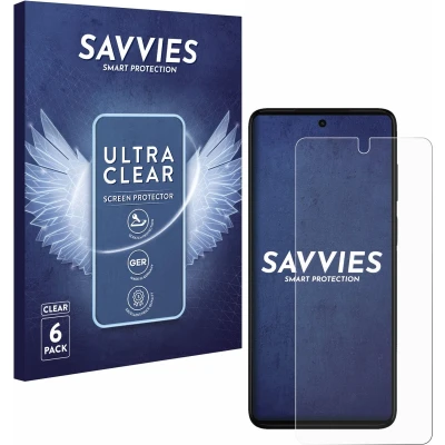 Afbeelding van Savvies (6 Stuks) Schermbeschermer voor Motorola Moto G52 Screen Protector Ultra Transparant