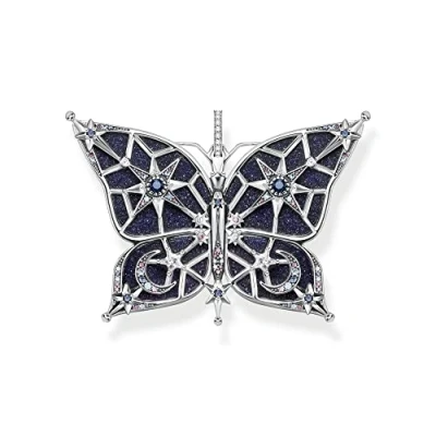 Afbeelding van Thomas Sabo Hanger 925 sterling Zilver gekleurde edelsteen One Size 32019560
