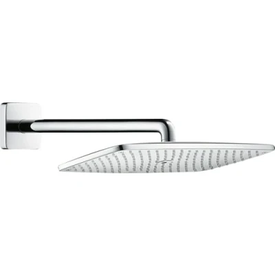 Afbeelding van Hansgrohe Raindance E hoofddouche E360 Air 1jet met douchearm 39cm EcoSmart chroom