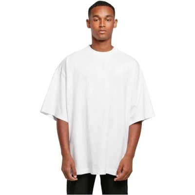 Afbeelding van Extreme Oversized T shirt &#039;Huge Tee&#039; met ronde hals White 4XL