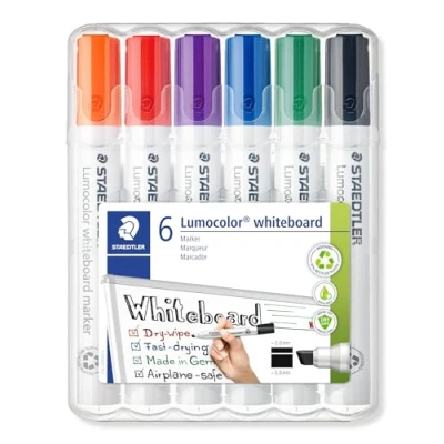 Afbeelding van STAEDTLER Lumocolor whiteboard marker Box 6 st