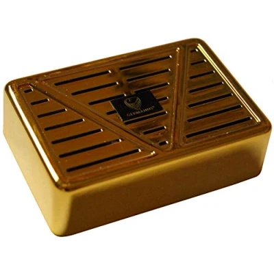 Afbeelding van GERMANUS Premium Humidor luchtbevochtiger Quad Gold incl. houder en handleiding