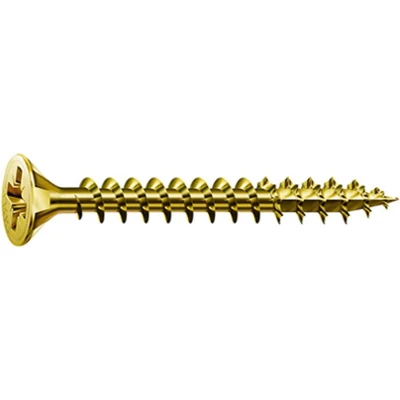 Afbeelding van Schroefdoos SPAX Yellox Hout Platte kop 100 Onderdelen (5 x 40 mm)