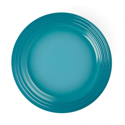 Afbeelding van Le Creuset Signature bord 22 cm Caraïbisch blauw