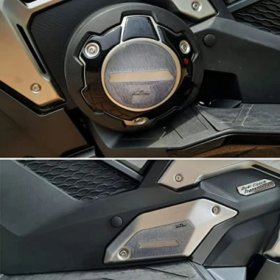 Afbeelding van Resin Bike Motorsticker Compatibel met Honda X Adv 2021. Variateurkastbescherming Tegen Stoten en Krassen. 3D Hars Sticker Motor Gadgets