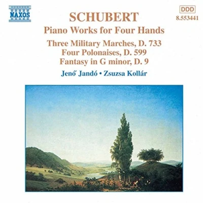 Afbeelding van Jeno Jandó &amp; Zsuzua Kollár Schubert: Piano Works For Four Hands 2 (CD)