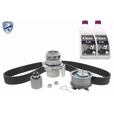 Afbeelding van Waterpomp + distributieriem set VAICO V10 50105