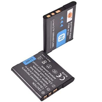 Afbeelding van DSTE 2PCS NP BN1 Li Ion accu compatibel met Sony DSC QX100, T99, T110, TF1, TX5, TX7, TX9, TX10, TX20, TX30