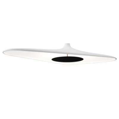 Afbeelding van Luceplan Soleil Noir plafondlamp LED wit