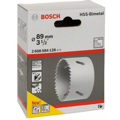 Afbeelding van Bosch Accessoires Gatzaag HSS bimetaal voor standaardadapter 89 mm, 3 1/2&quot; 1st 2608584128