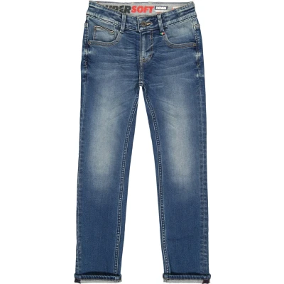 Afbeelding van Vingino Davide Slim fit jeans voor kinderen, Maat: 164, Cruziale blue