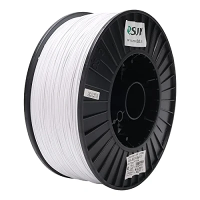 Afbeelding van eSUN PLA+ Filament 1.75mm, 3D Printer PLA Plus, Maatnauwkeurigheid +/ 0.03mm, 3kg Spoel (6.6 LBS) Print voor Printers, Koud Wit