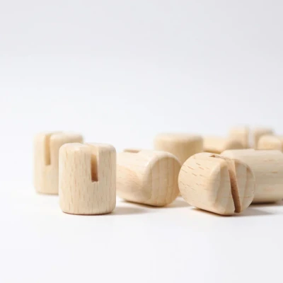 Afbeelding van Grimm&#039;s 10 kleine houten kaarthouders