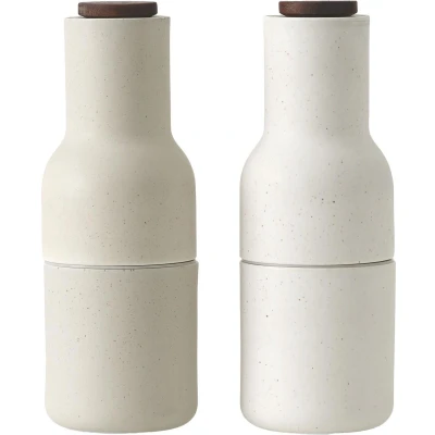 Afbeelding van Menu Audo Norm Architecten Peper &amp; zoutmolen met Walnoten afwerking, keramiek