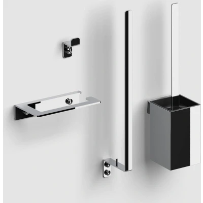 Afbeelding van Clou Fold toilet accessoireset rvs geborsteld