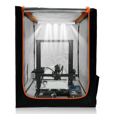 Afbeelding van YOOPAI Behuizing voor 3D printer, met sleuf licht, constante temperatuur, pinter enclosure Creality Ender 3 serie/Ender Pro/Ender V2/Anycubic Kobra/Elegoo, 550 x 650 750 mm (zonder