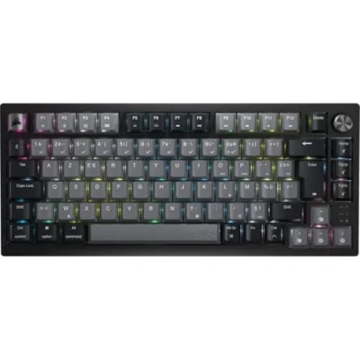 Afbeelding van Corsair K65 Plus Wireless 75% RGB hot swappable mechanisch gaming toetsenbord lineaire schakelaars MLX rood voorgesmeerd PBT keycaps AZERTY FR zwart