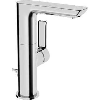 Afbeelding van Hansa ligna 1 gat wast mengkr uitloop 116mm verwijderb stop 55302203