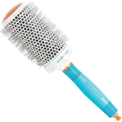 Afbeelding van Moroccanoil Ionic + Ceramic Thermal Round Brush D45 45 mm keramische föhnborstel Wit