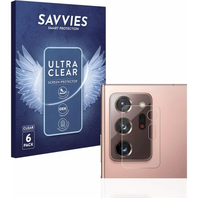 Afbeelding van Savvies (6 Stuks) Schermbeschermer voor Samsung Galaxy Note 20 Ultra / 5G (Camera) Screen Protector Transparant